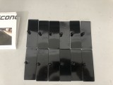 Rear Window Louvers (Glossy Black)